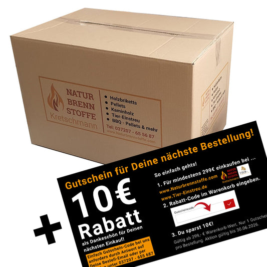 30kg Buchen-Pellets für Pellet-Smoker und Fackeln | Lieferung | 30 kg | TestPak_Bu_30