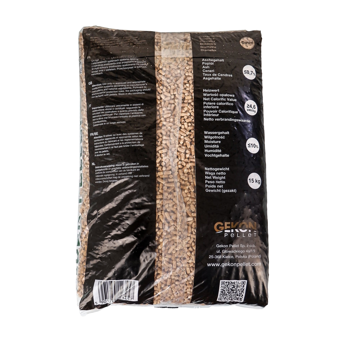 990kg Nadelholz Pellets - "Biber"