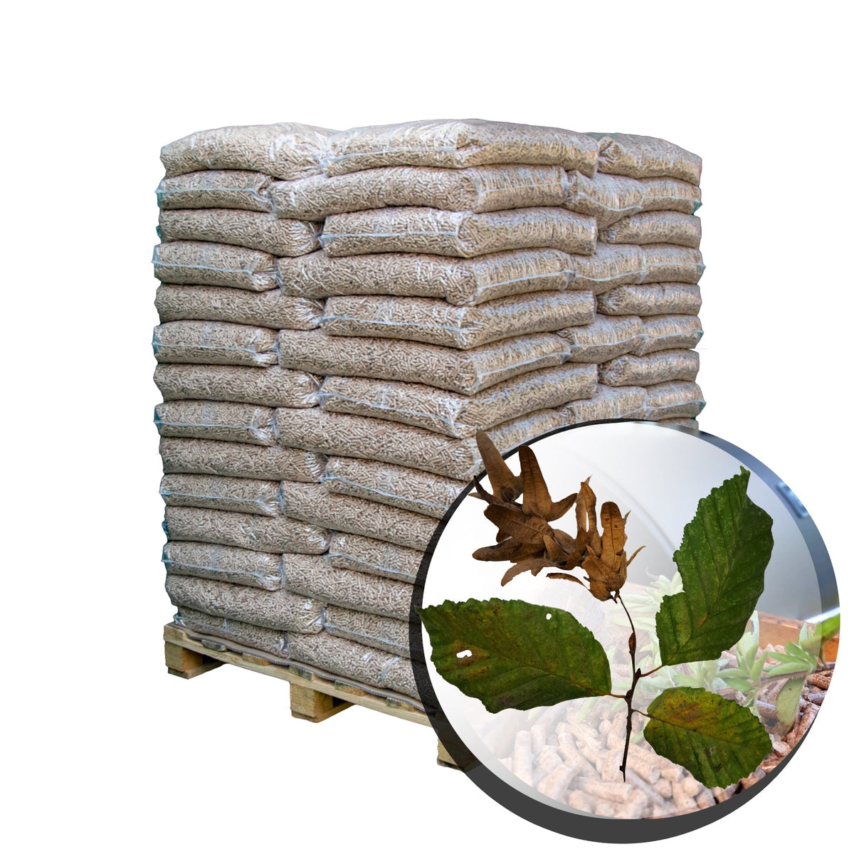 960kg Buchen-Pellets für Pellet-Smoker und Fackeln | Lieferung | 960 kg | P15BBQ-Buche-V960
