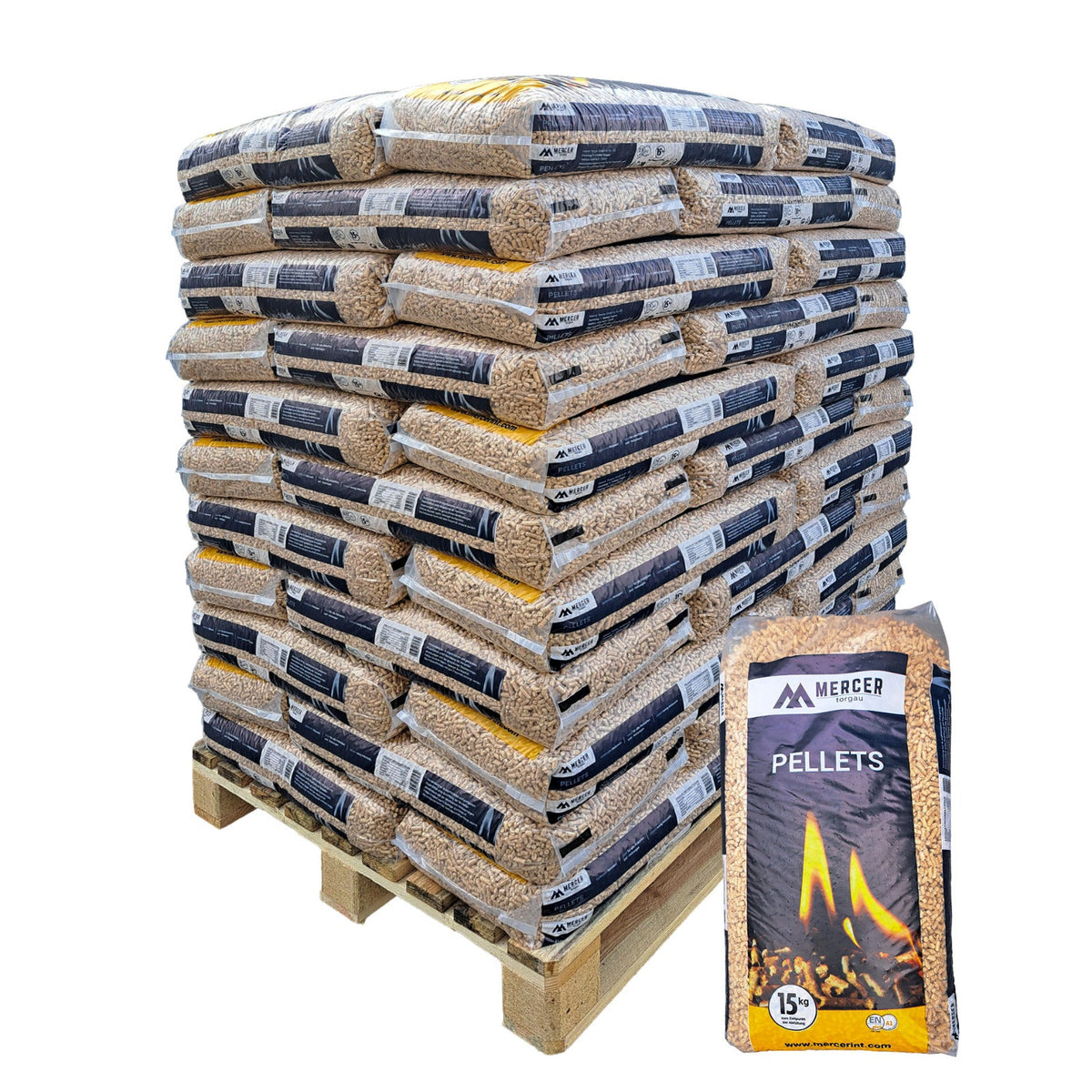 990kg Deutsche Nadelholz-Pellets | Lieferung | 990 kg | PNAT.4